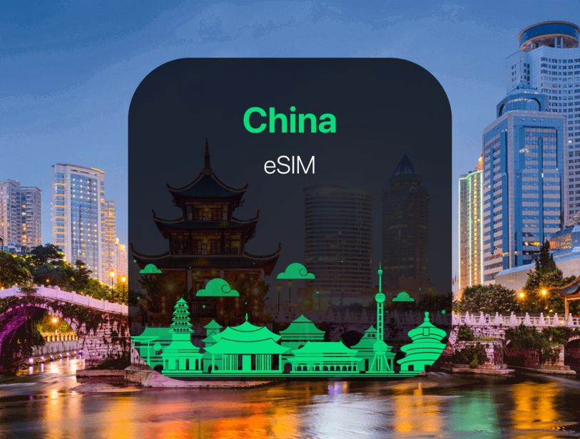 eSIM Tiongkok