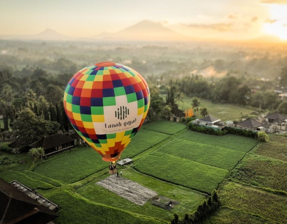 Bali: Tethered Hot Air Balloon Experience with Scenic Views