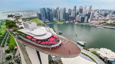 SkyPark Observation Deck at Marina Bay Sands 滨海湾金沙空中花园