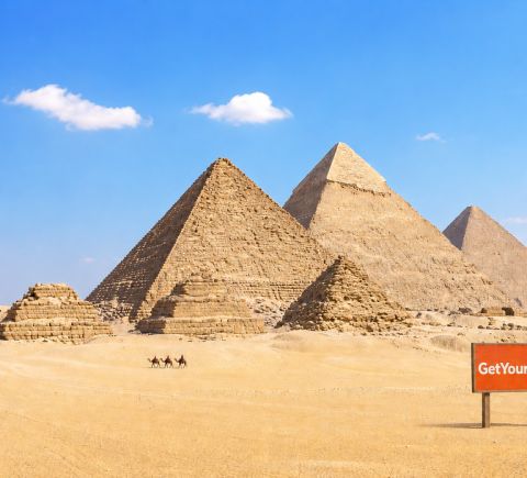Sharm El Sheikh:Cairo Day Trip by Flight,Pyramids&GEM Museum
