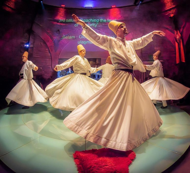 Istanbul: Hodjapasha Whirling Dervishes Show & Exhibition