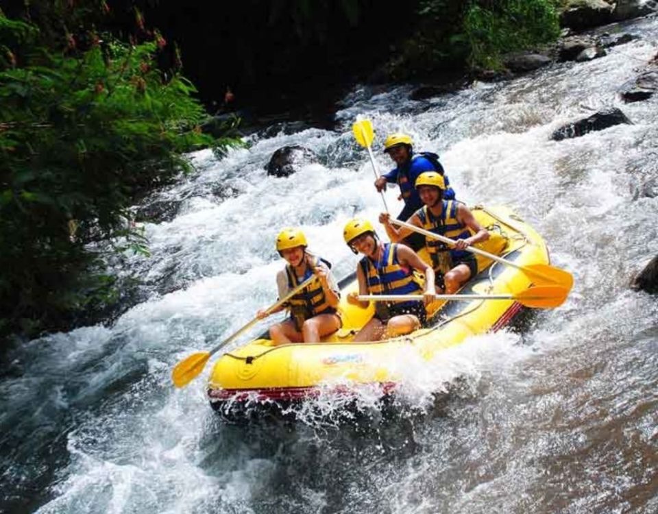 Bali: Scenic Swing & River Rafting Experience with Private Transfers