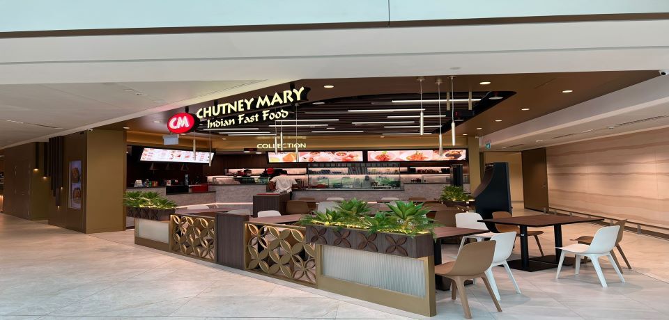 Chutney Mary Indian Fast Food - T2, Changi Airport Singapore (Landside)