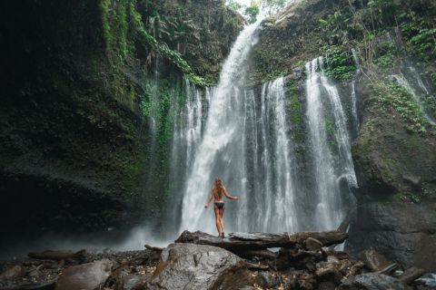 Lombok : Waterfall Tour North Lombok and Bukit Selong View Point
