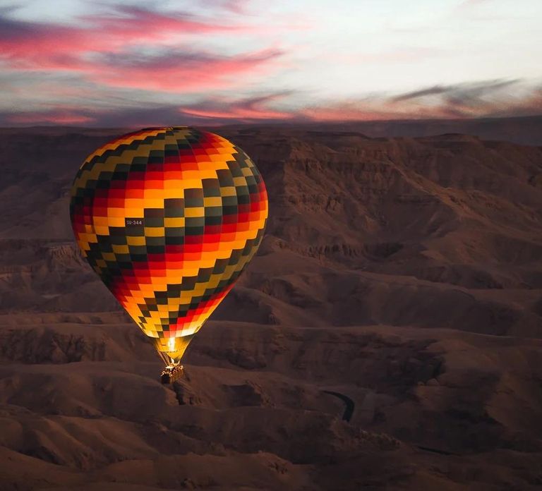 Luxor: Hot Air Balloon Ride over Luxor Relics