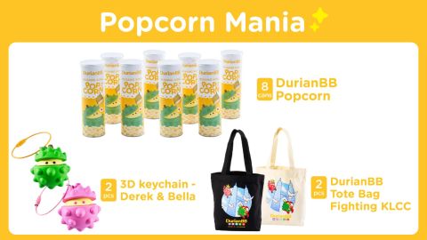 DurianBB Bundle set 1 –  Popcorn Mania Bundle