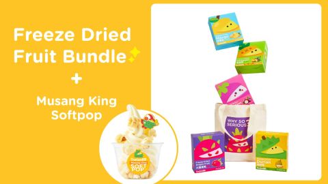 DurianBB Bundle set 3 –  4 of Freeze Dried Fruit Bundle