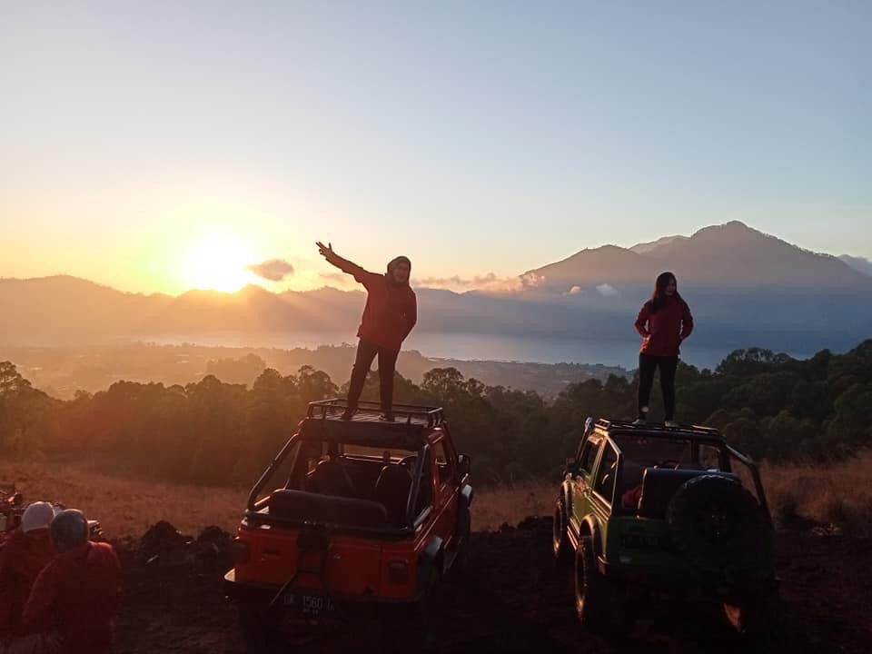 Mount Batur 4X4 Jeep Explore by Your Bali Trekking Tour