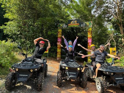 Sky ATV Ride at Mountain Manchinchang, Langkawi Skycab