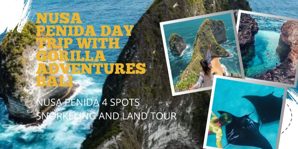 Nusa Penida West Tour + Manta Snorkeling from Bali